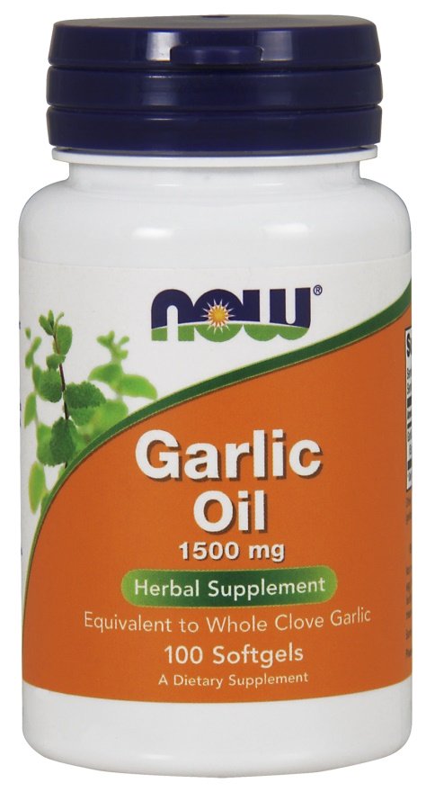 NOW Foods, Garlic Oil, 1500mg - 100 softgels