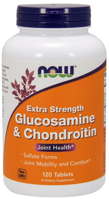 NOW Foods, Glucosamine & Chondroitin Extra Strength - 120 tabs