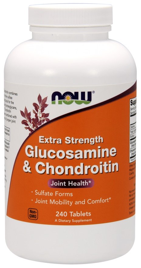 NOW Foods, Glucosamine & Chondroitin Extra Strength - 240 tabs