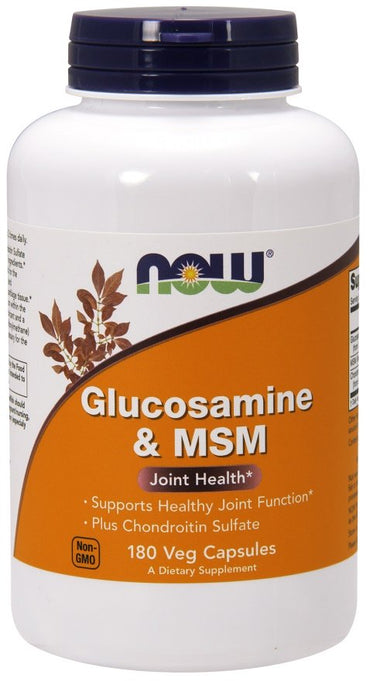 NOW Foods, Glucosamine & MSM - 180 vcaps