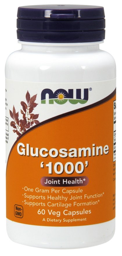 NOW Foods, Glucosamina 1000 - 60 vcaps
