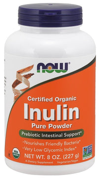 NOW Foods, Inulin Powder, Organic - 227g