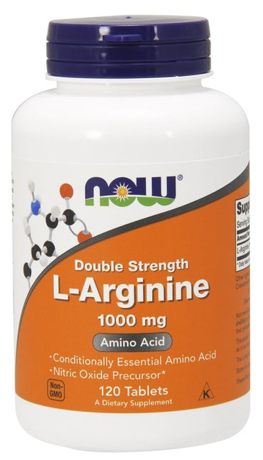 NOW Foods, L-Arginine, 1000mg - 120 tablets