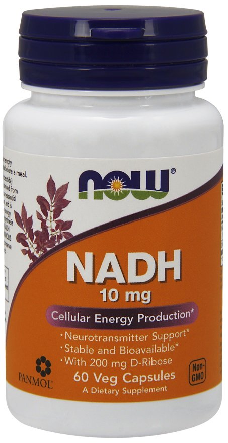 NOW Foods, NADH, 10mg - 60 vcaps