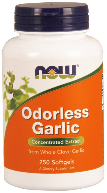 NOW Foods, Odorless Garlic - 250 softgels