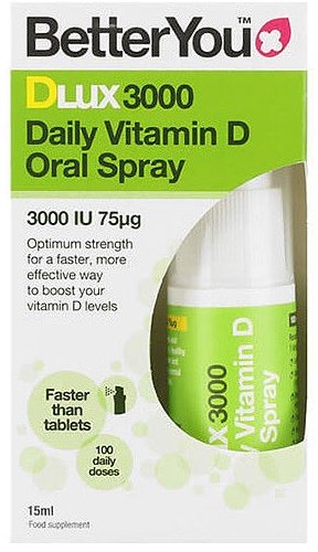BetterYou, D3000, Daily Vitamin D Oral Spray - 15 ml.
