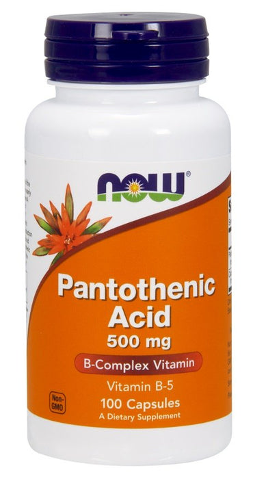 NOW Foods, Pantothenic Acid, 500mg - 100 caps