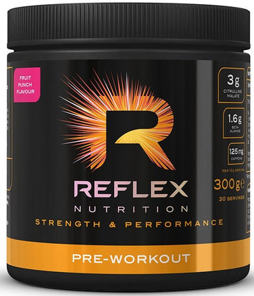 Reflex Nutrition, Pre-Workout, Fruit Punch - 300g