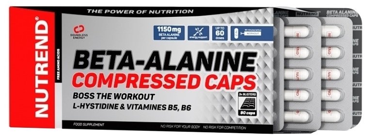 Nutrend, Beta-Alanine Compressed Caps - 90 caps