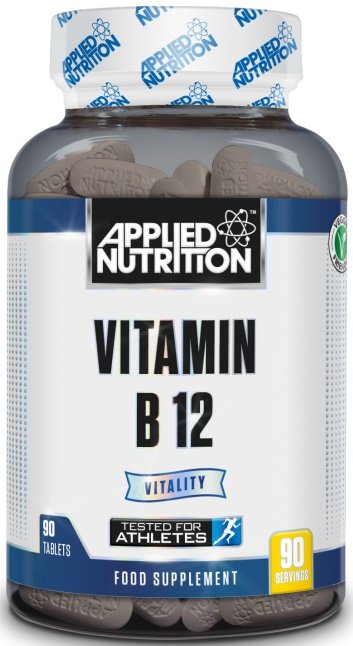 Applied Nutrition, Vitamina B12 - 90 comprimidos