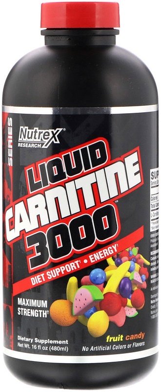 Nutrex, Liquid Carnitine 3000, Berry Blast - 480 ml.