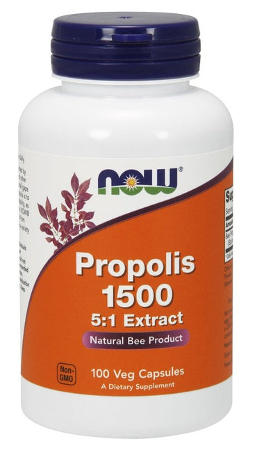 NOW Foods, Propolis 5:1 Extract, 1500mg - 100 vcaps