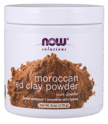 NOW Foods, Red Clay Powder Moroccan - 170g