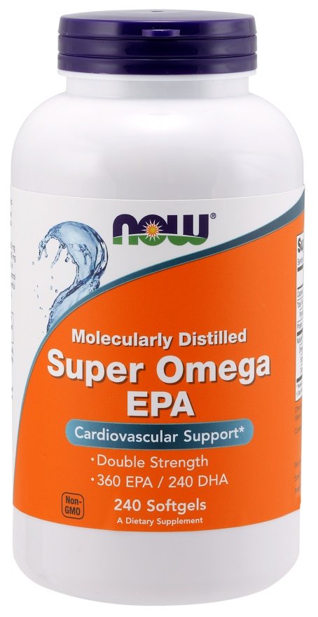 NOW Foods, Super Omega EPA Molecularly Distilled - 240 softgels