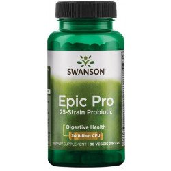 Swanson  Epic Pro 25-Strain Probiotic - 30 vcaps