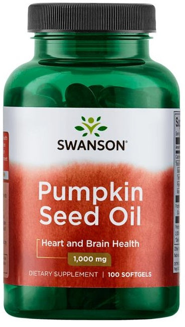 Swanson, Pumpkin Seed Oil, 1000mg - 100 softgels