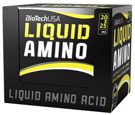 BioTechUSA, Liquid Amino, Orange - 20 x 25 ml.