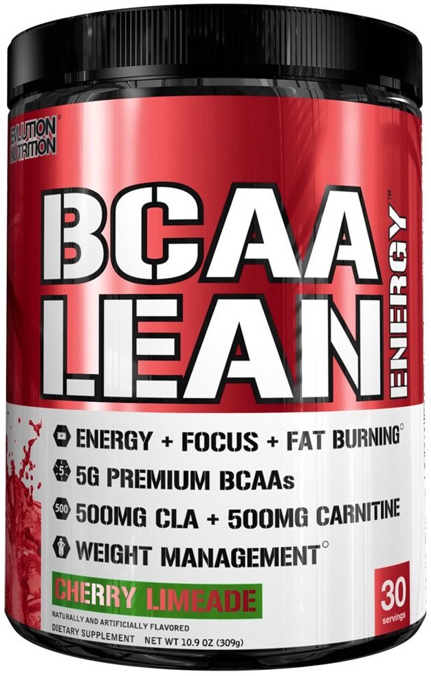 EVLution Nutrition, BCAA Lean Energy, Fruit Punch - 321g