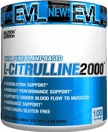 EVLution Nutrition, L-Citrulline 2000, Unflavoured - 200g