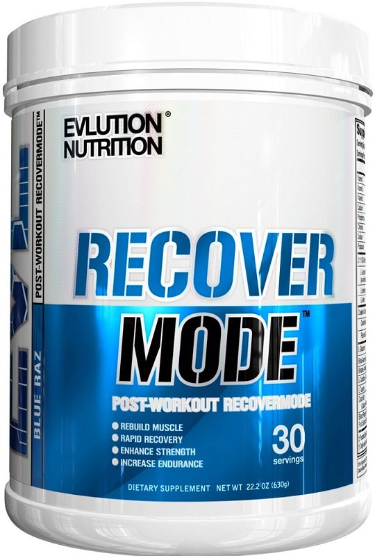 EVLution Nutrition, RecoverMode, Blue Raz - 630g