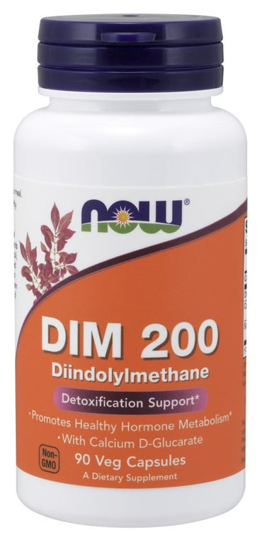 NOW Foods, DIM 200 Diindolylmethane - 90 vcaps