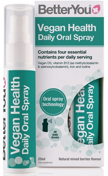 BetterYou, Vegan Health Oral Spray - 25 ml.