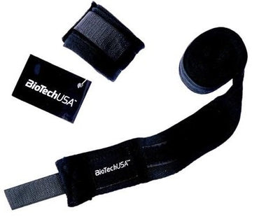 BioTechUSA Accessories, Bedford 2 Wrist Wrap, Black - 3.5 meter