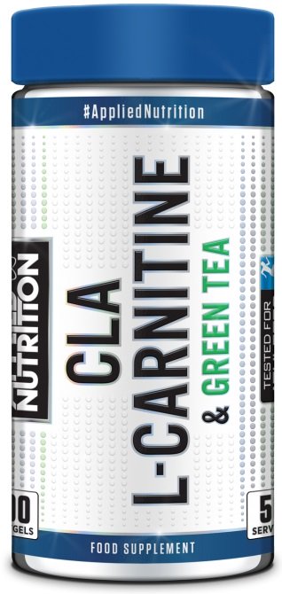 Applied Nutrition, CLA L-Carnitine & Green Tea - 100 softgels