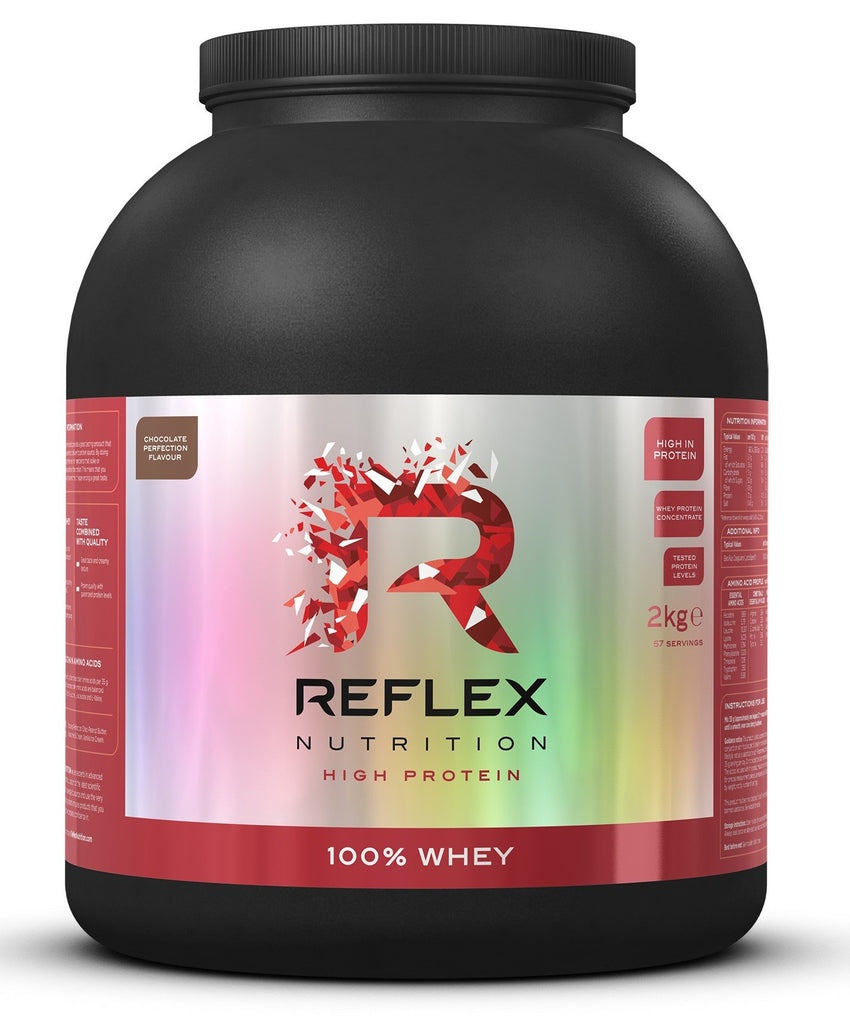 Reflex Nutrition, 100% Whey, Vanilla - 2000g