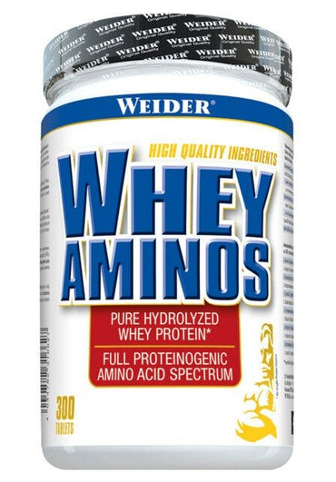 Weider, whey aminos – 300 tabletten