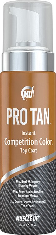 Pro Tan, Instant Competition Color Top Coat, (Schaum mit Applikator) – 207 ml.