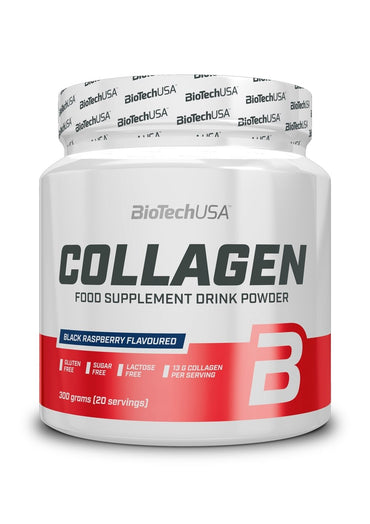 BioTechUSA, Collagen, Black Raspberry - 300g