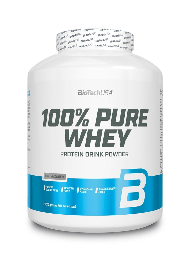 BioTechUSA, 100% Pure Whey, Unflavoured - 2270g