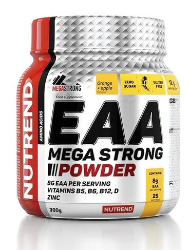 Nutrend, EAA Mega Strong Powder, Orange + Apple - 300g