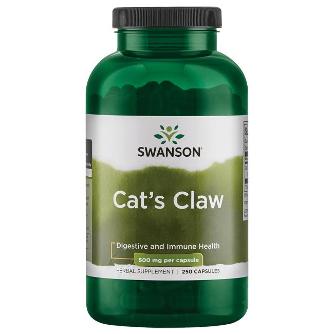 Swanson, Cat's Claw, 500mg - 250 caps