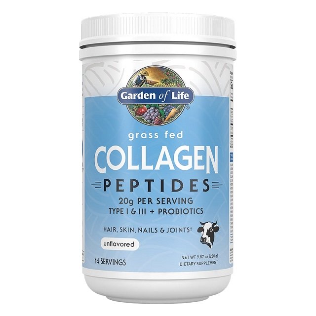 Garden of Life, Grass Fed Collagen Peptides - 280g