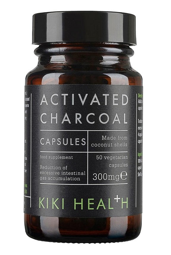 KIKI Health, Activated Charcoal, 300mg - 50 vcaps
