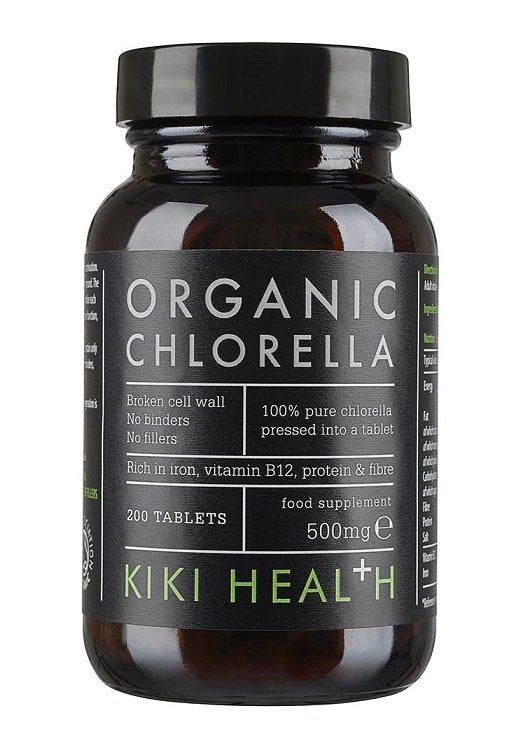 KIKI Health, Chlorella Organic, 500mg - 200 tablets