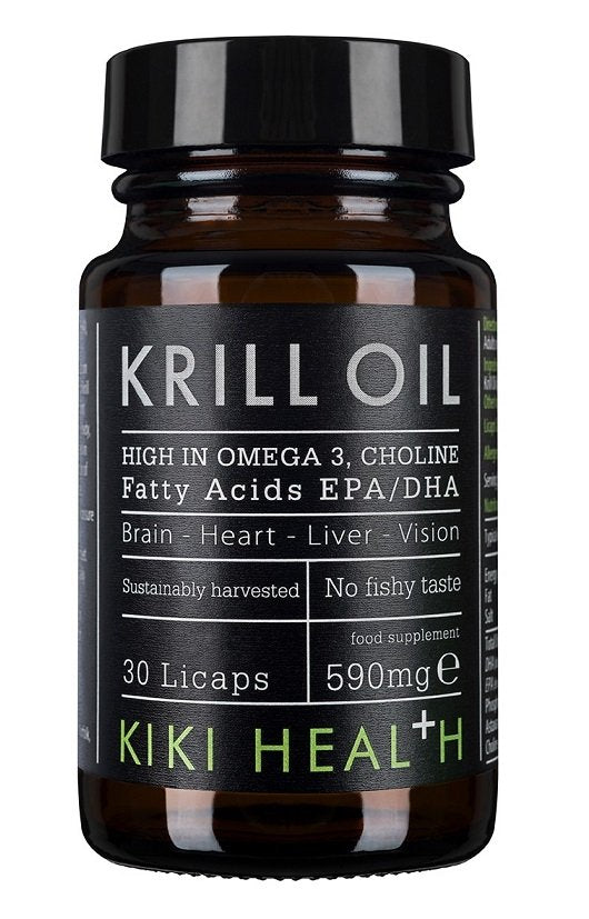 KIKI Health, Krill Oil, 590mg - 30 Licaps