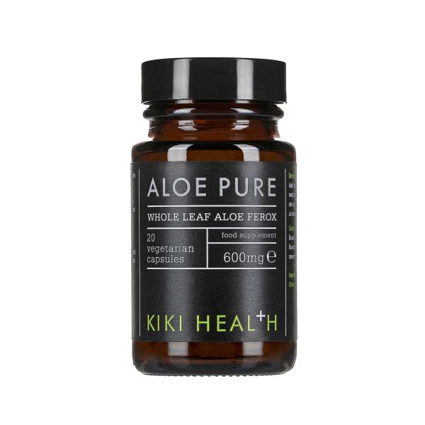 KIKI Health, Aloe Pure, 600mg - 20 vcaps