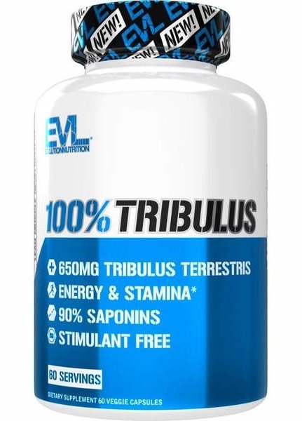 EVLution Nutrition, 100% Tribulus, 650mg - 60 vcaps