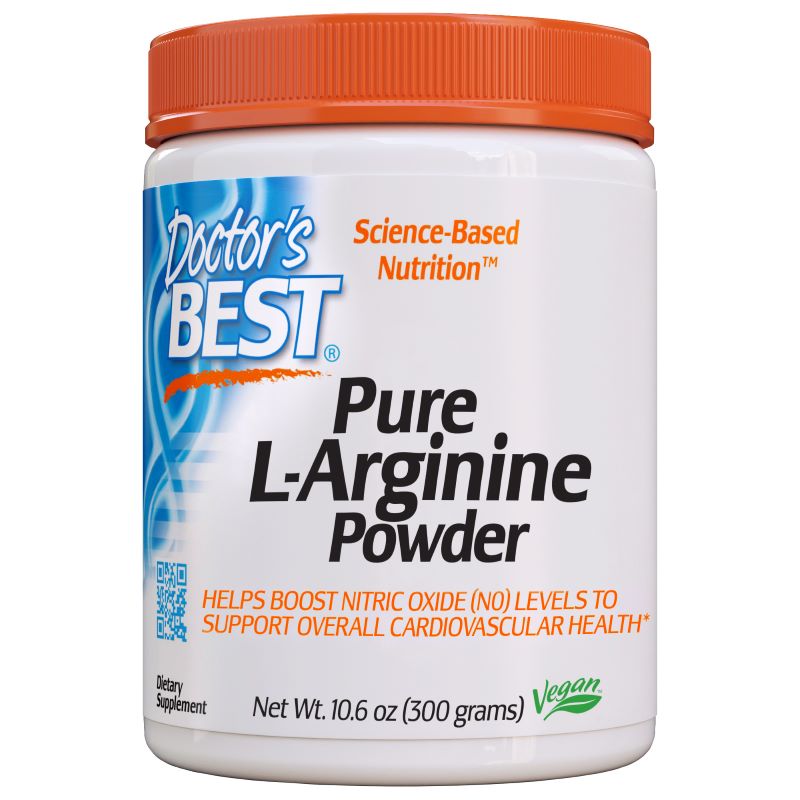 Doctor's Best, Pure L-Arginine Powder - 300g