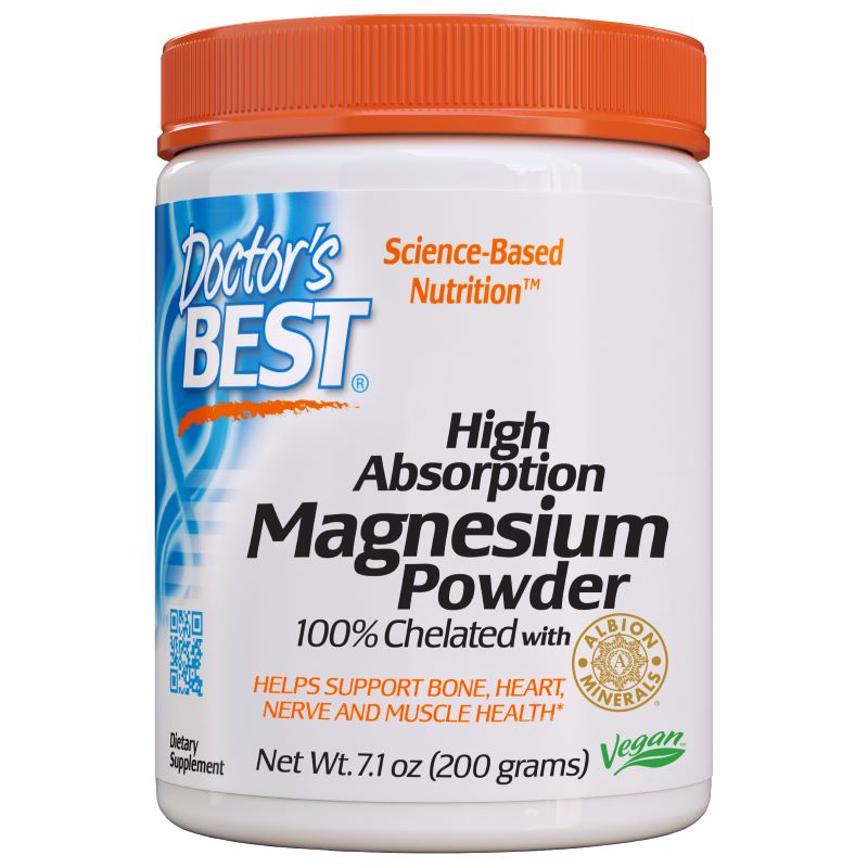 Doctor's Best, High Absorption Magnesium, Powder - 200g