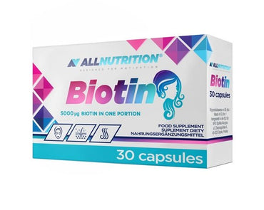 Allnutrition, Biotin, 5000mcg - 30 caps