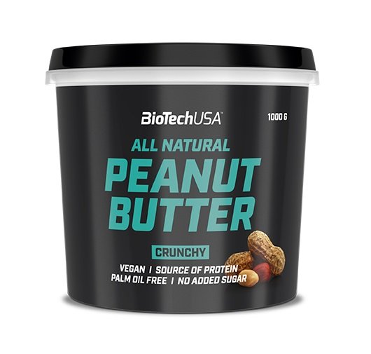 BioTechUSA, Peanut Butter, Crunchy - 1000g