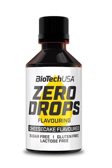 BioTechUSA, Zero Drops, Cheesecake - 50 ml.