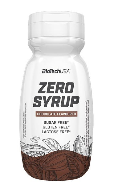 BioTechUSA, Xarope Zero, Chocolate - 320 ml.