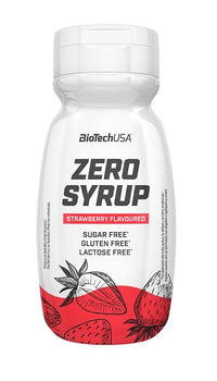 BioTechUSA, Zero Syrup, Strawberry - 320 ml.