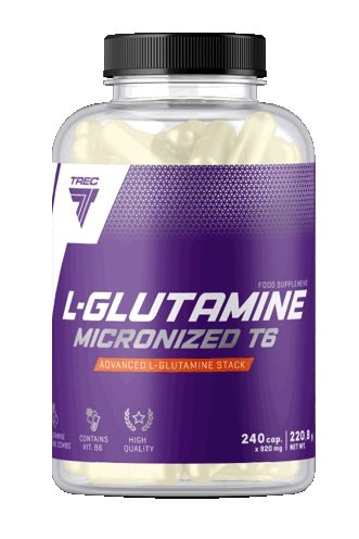 Trec Nutrition, L-Glutamine Micronized T6 - 240 caps