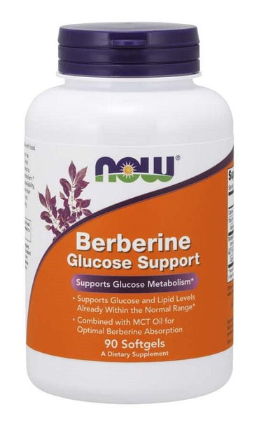 NOW Foods, Berberine Glucose Support - 90 softgels